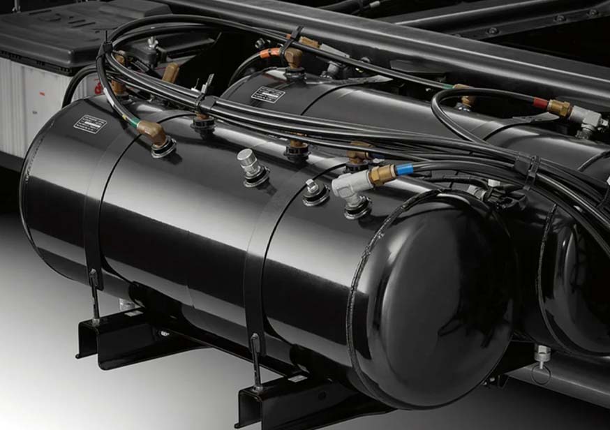 Phanh khí nén hoàn toàn